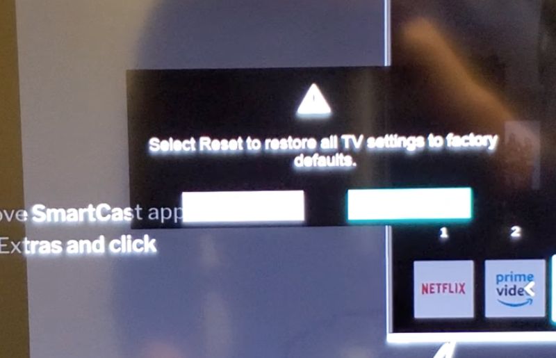 Reset Vizio TV To Solve Stuck At Vizio Logo Issue