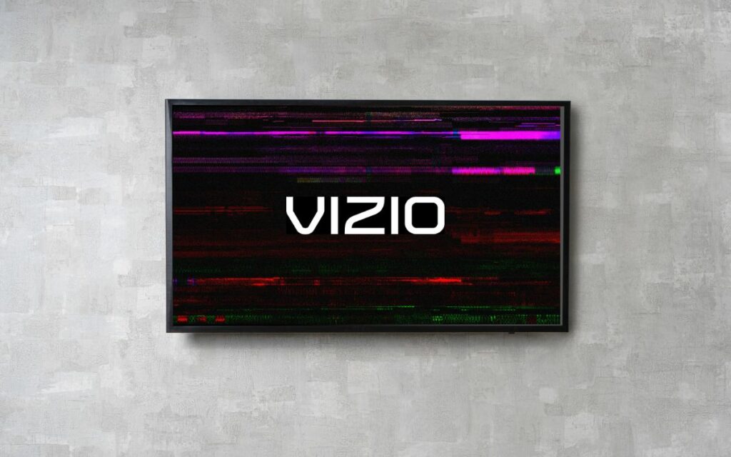 Lines appearing on Vizio TV screen