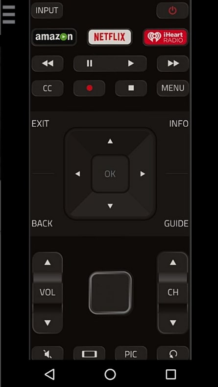 VIzio TV Remote App