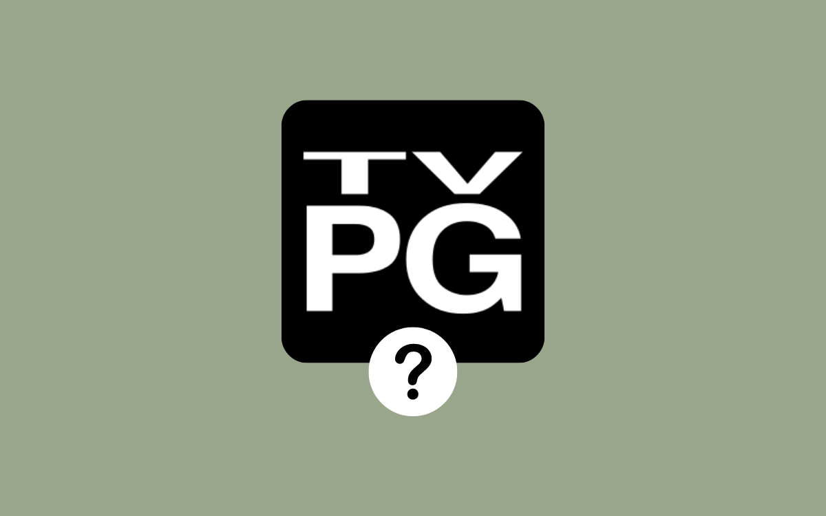 What Does TV PG Mean?
