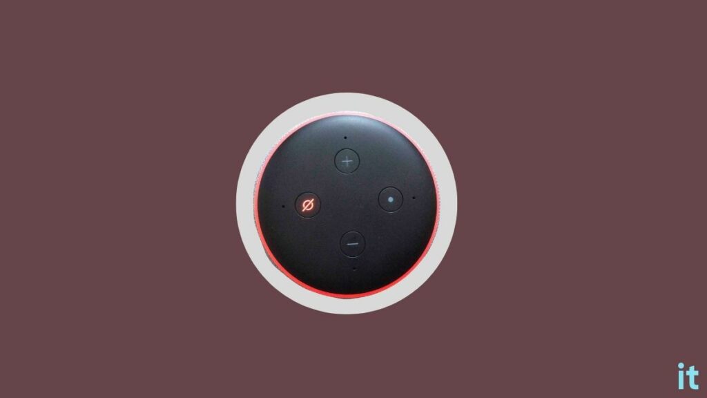 Alexa Red Ring Light