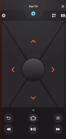 Fire TV Remote on App