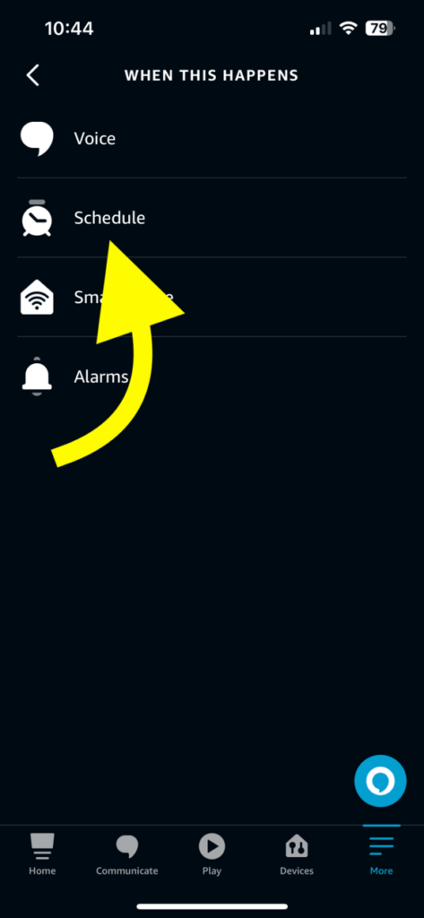 schedule lights on alexa When this happens