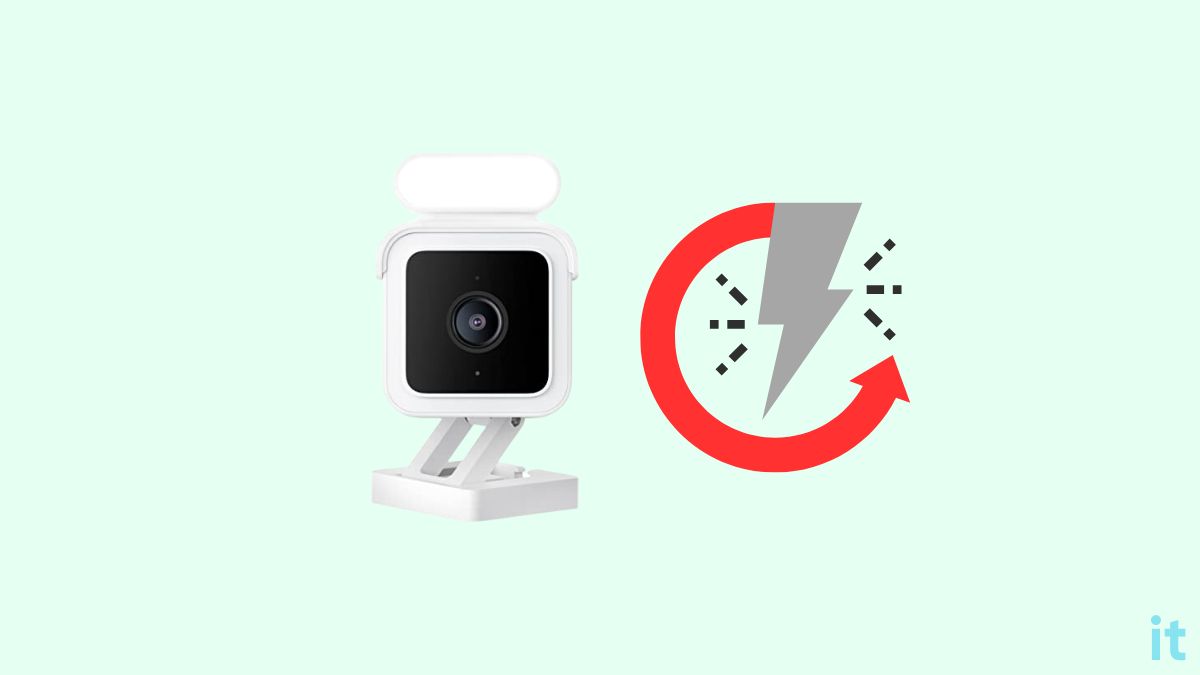 How to power cycle WYZE Camera