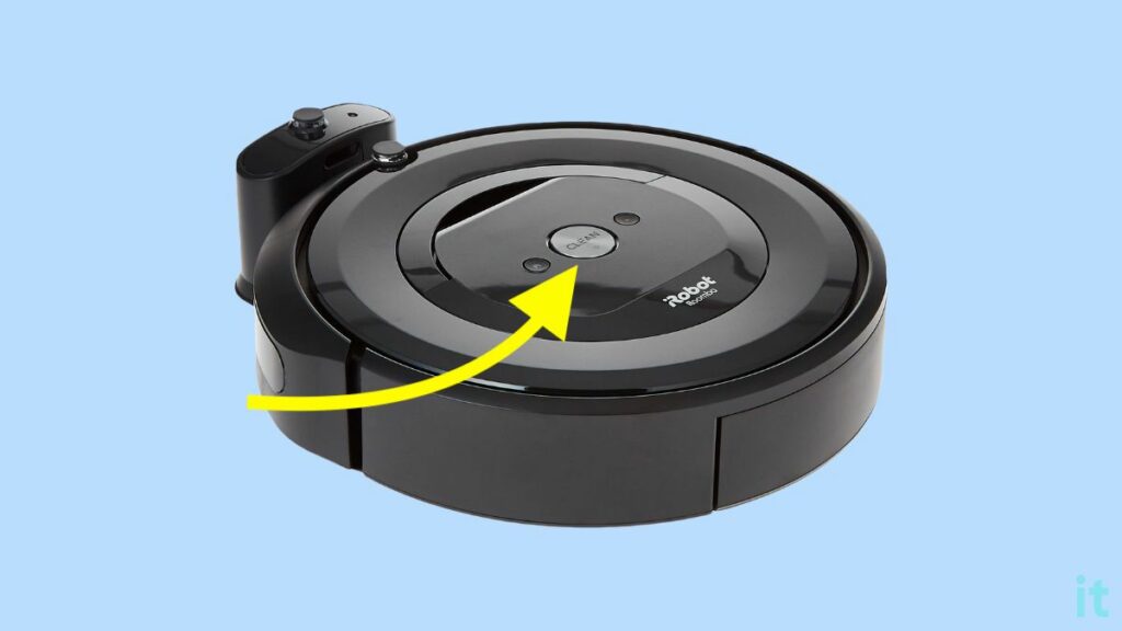Manually Clean With Roomba