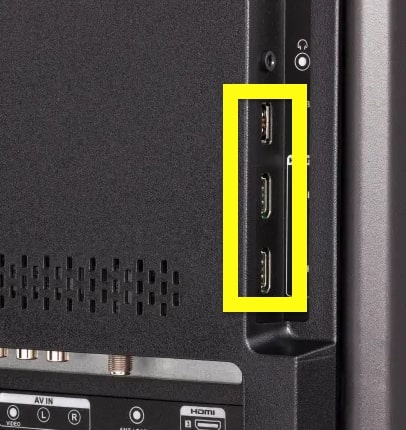 Onn TV HDMI Port