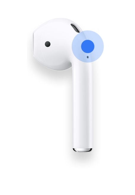 Touch controls AirPodS