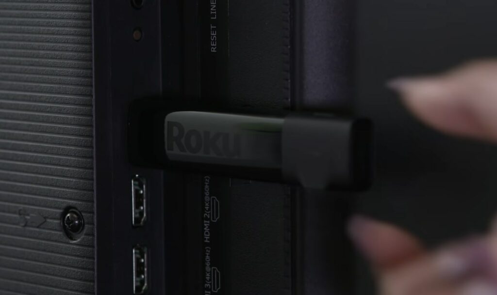 connect roku to tv