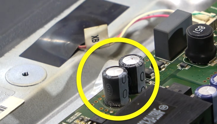 faulty capacitors