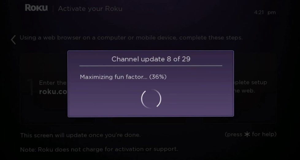 roku channel update