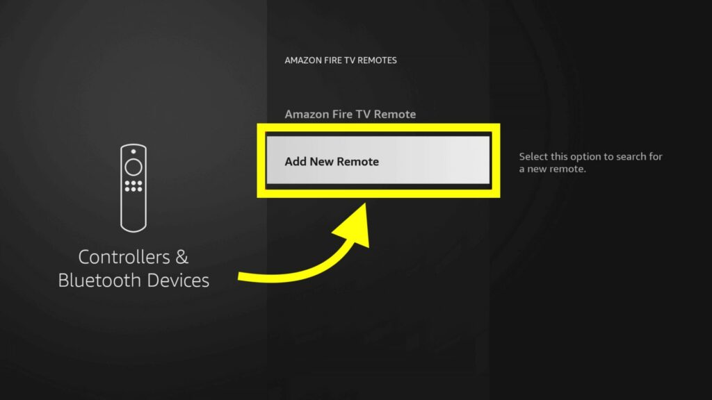 add new firestick remote