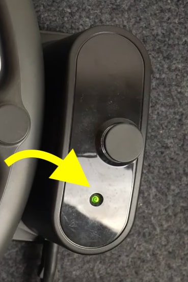 roomba charging indicator on the dock