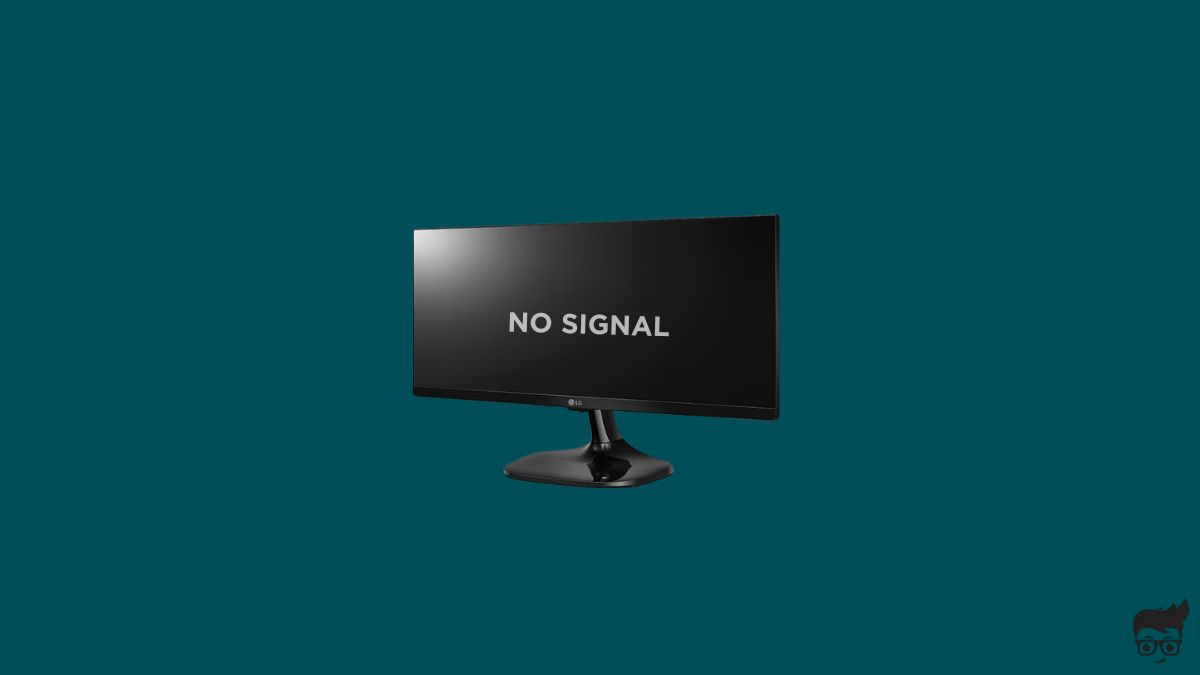 LG Monitor “No Signal Entering Power Saving Mode Shortly"