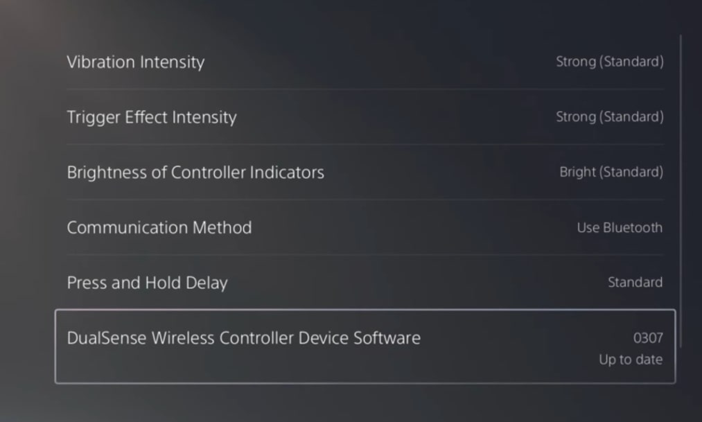 update ps5 controller software