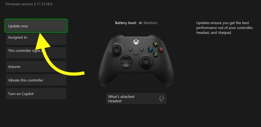update xbox controller software