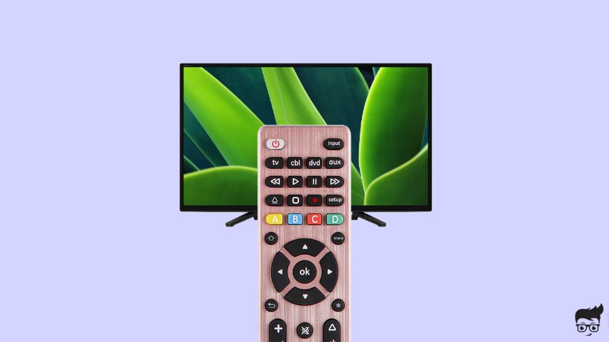 Pair GE universal remote to your TV