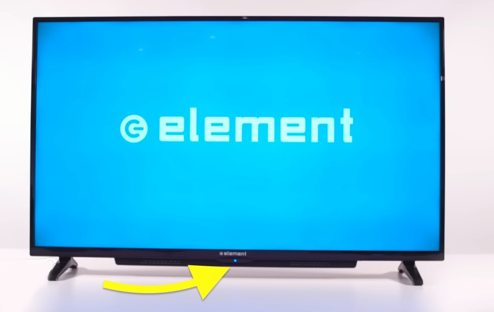 element tv power led