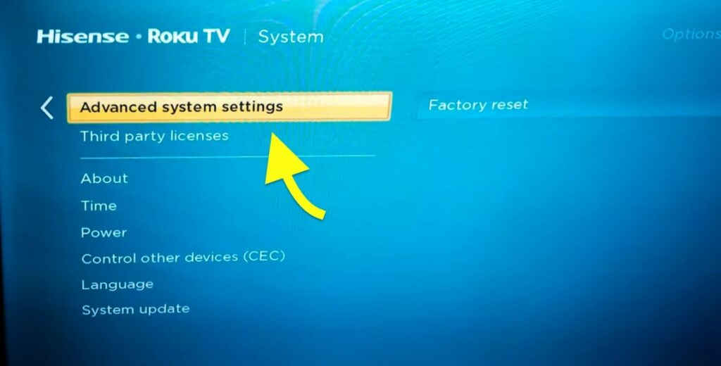 advanced system settings